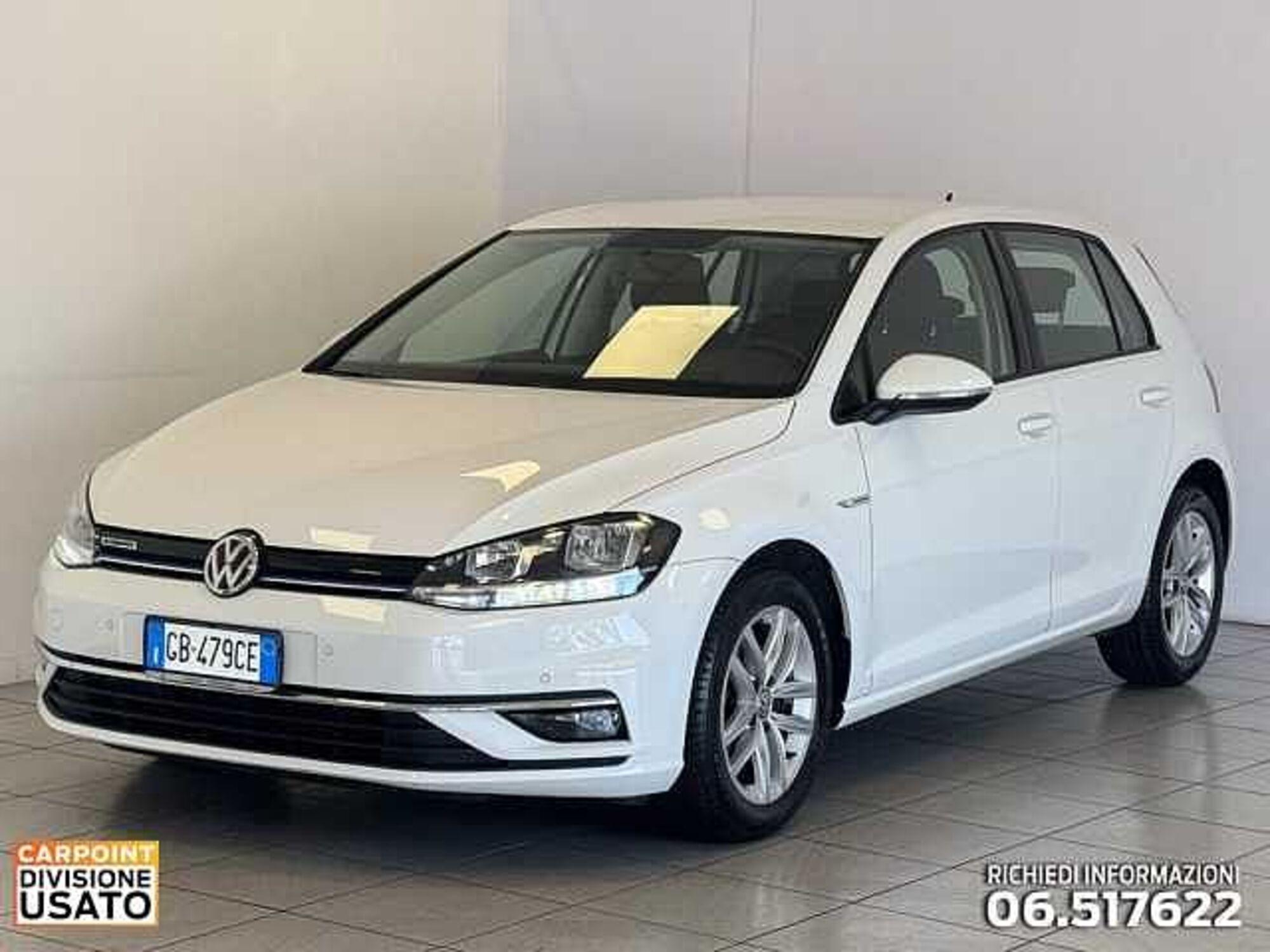 Volkswagen Golf 1.5 TGI DSG Life del 2020 usata a Roma