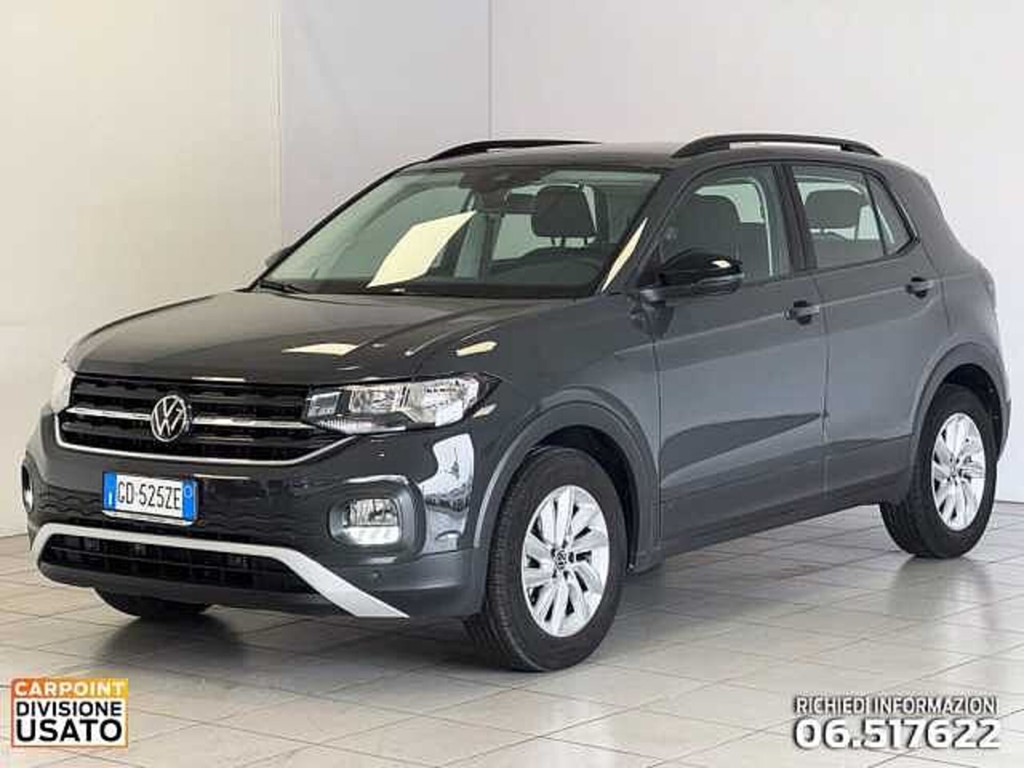 Volkswagen T-Cross 1.0 tsi Life 95cv del 2021 usata a Roma