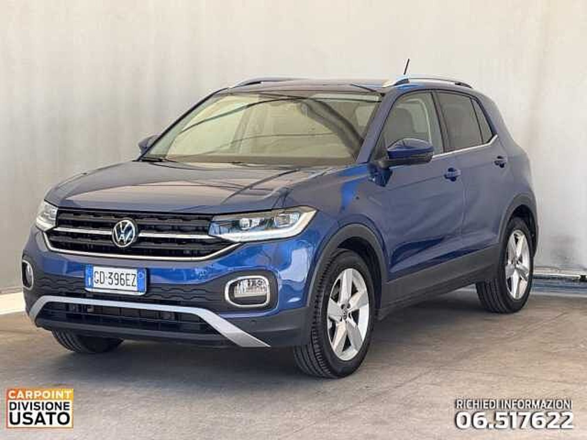 Volkswagen T-Cross 1.0 TSI 110 CV Advanced del 2020 usata a Roma