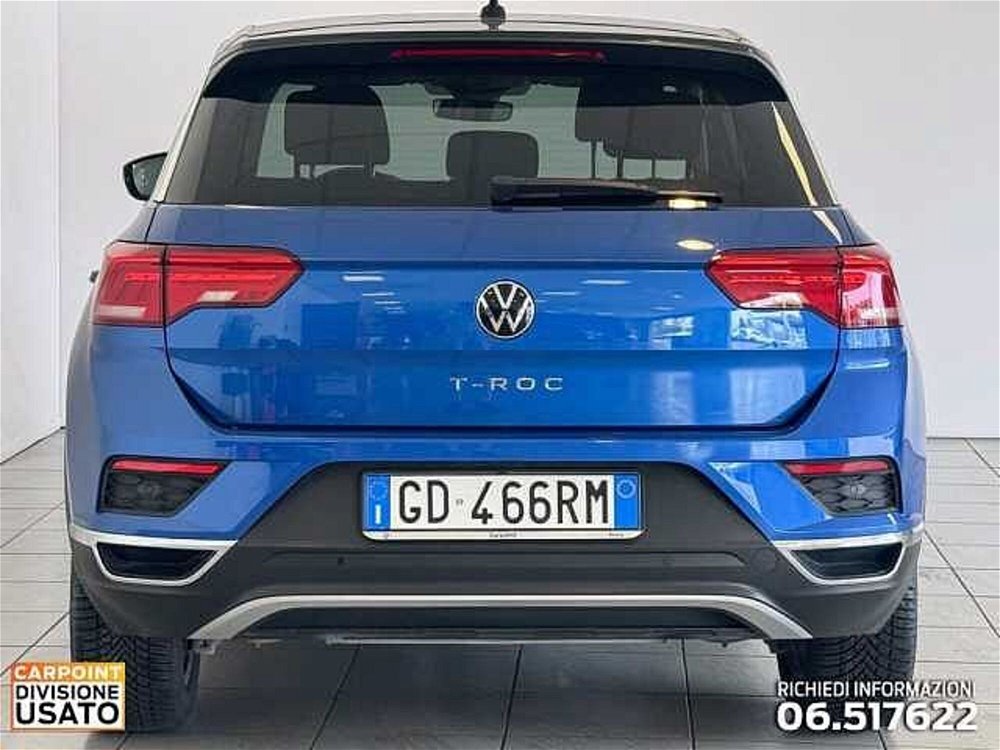 Volkswagen T-Roc 1.0 TSI Style del 2021 usata a Roma (4)
