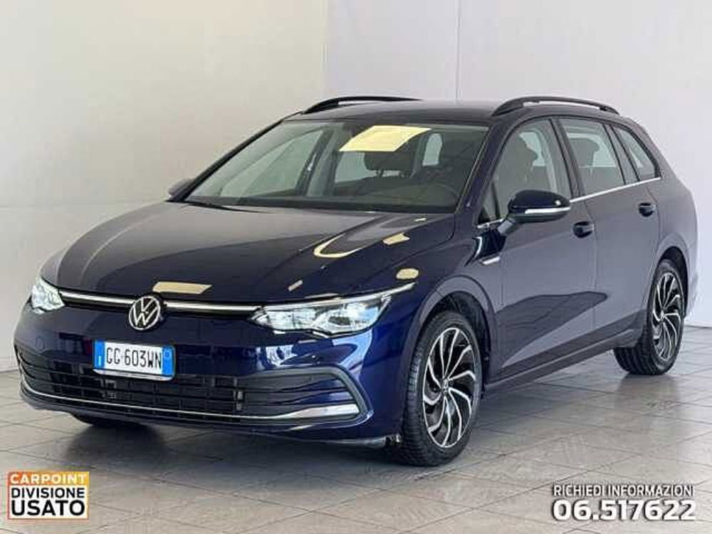 Volkswagen Golf Variant 1.5 eTSI EVO ACT DSG Style del 2021 usata a Roma