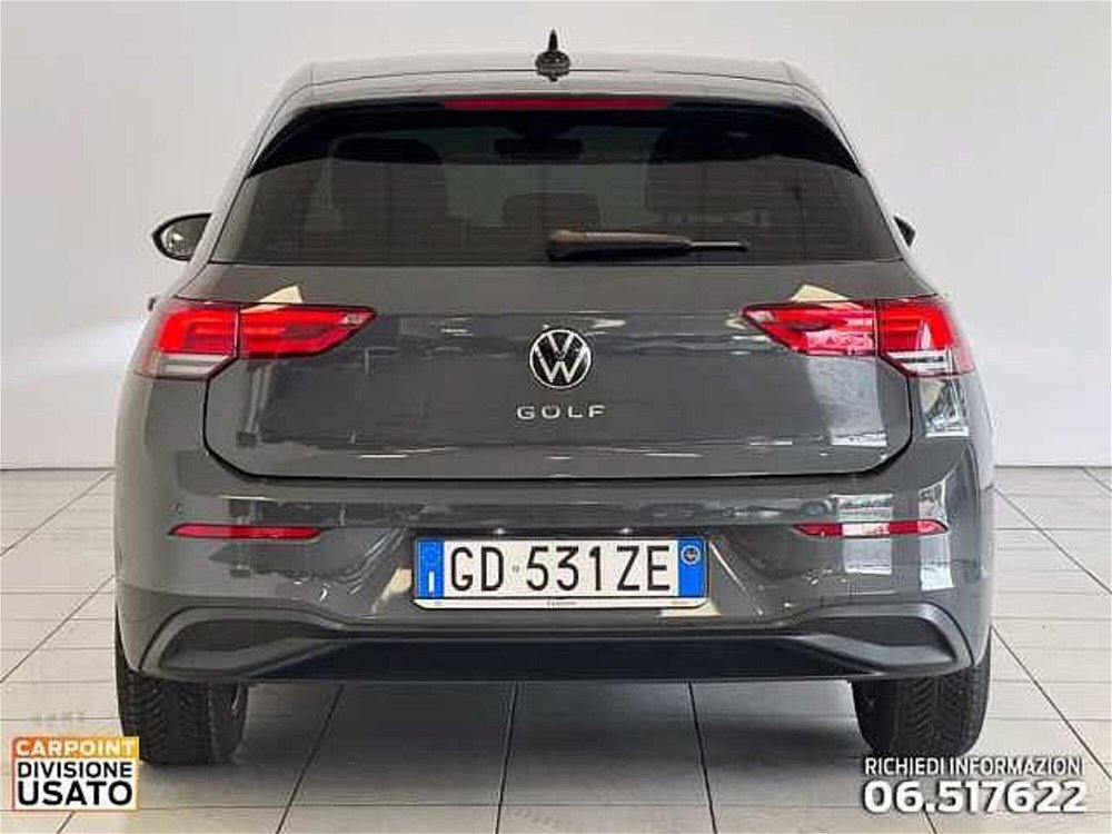 Volkswagen Golf 2.0 tdi Life 115cv del 2021 usata a Roma (4)