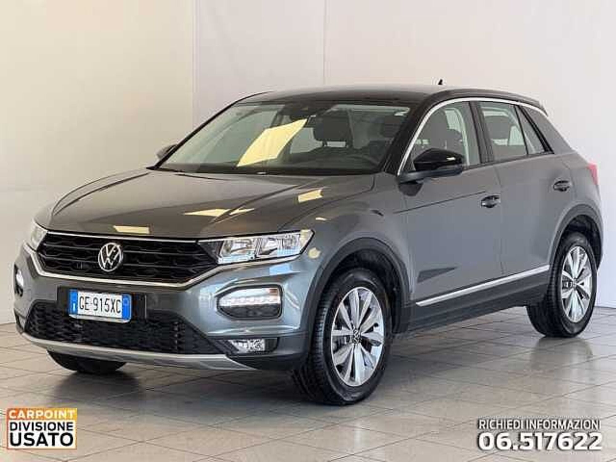 Volkswagen T-Roc 2.0 tdi Style 115cv del 2021 usata a Roma