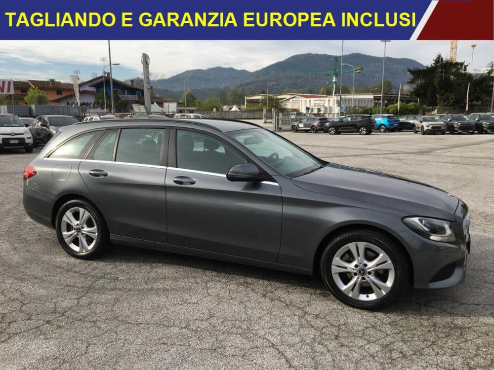 Mercedes-Benz Classe C Station Wagon 220 d 4Matic Auto Executive  del 2018 usata a Bernezzo (2)