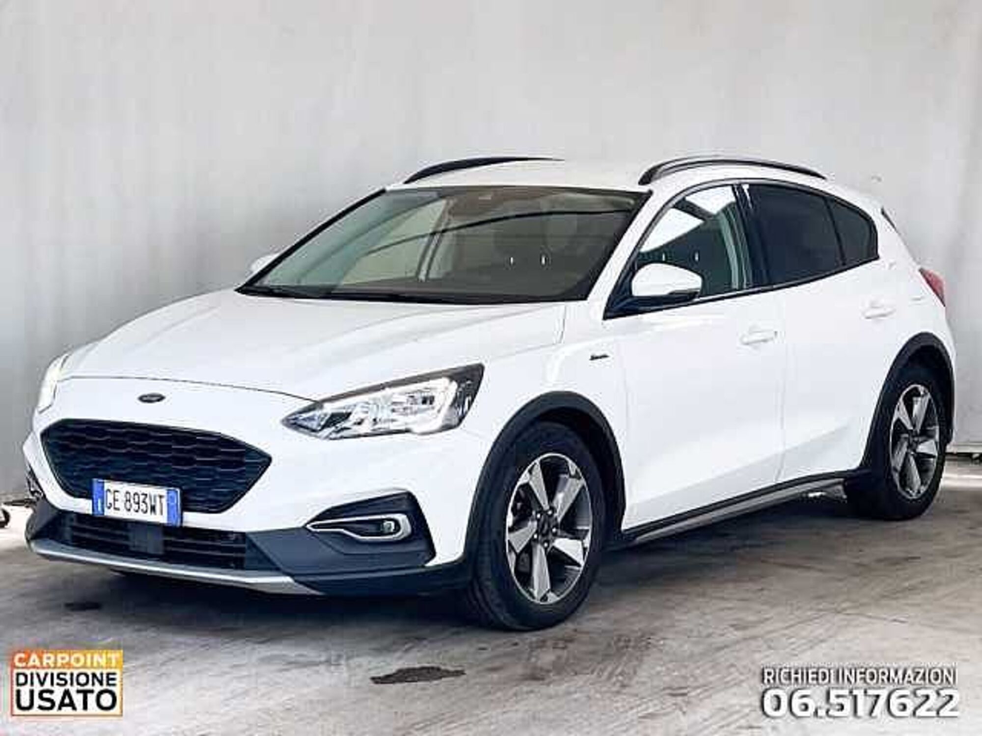 Ford Focus 1.0 EcoBoost 125 CV 5p. Active  del 2021 usata a Roma