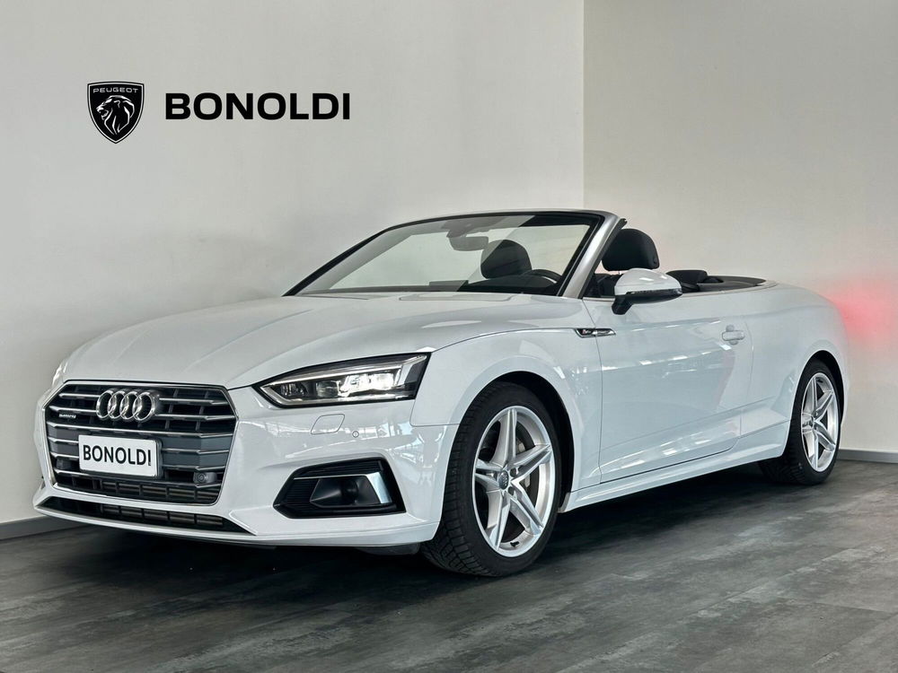 Audi A5 Cabrio 45 TFSI quattro S tronic Business Sport del 2018 usata a Montichiari