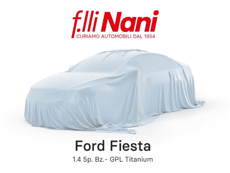 Ford Fiesta 1.4 5p. Bz.- GPL Titanium  del 2015 usata a Massa