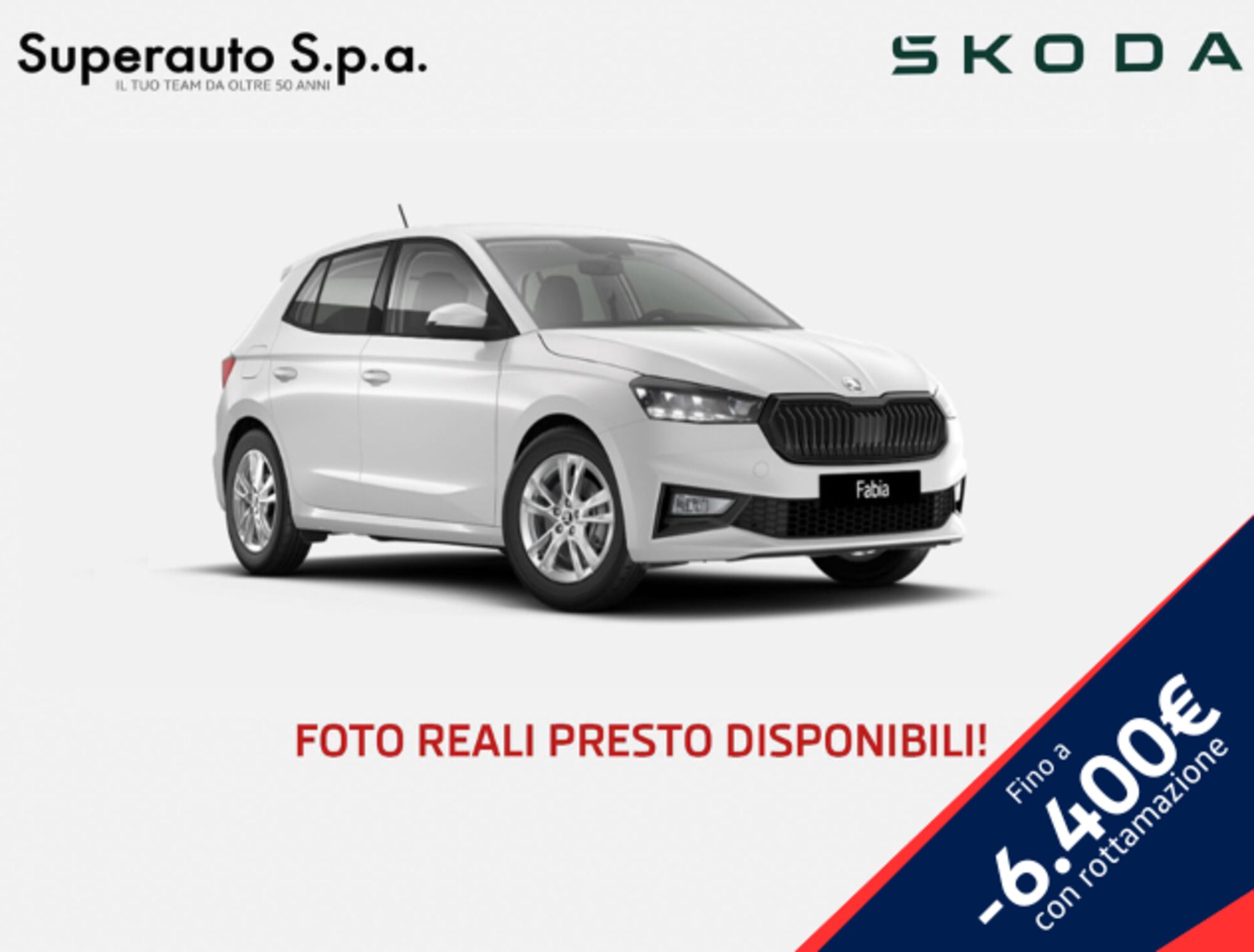 Skoda Fabia 1.0 MPI EVO 80 CV Ambition nuova a Padova