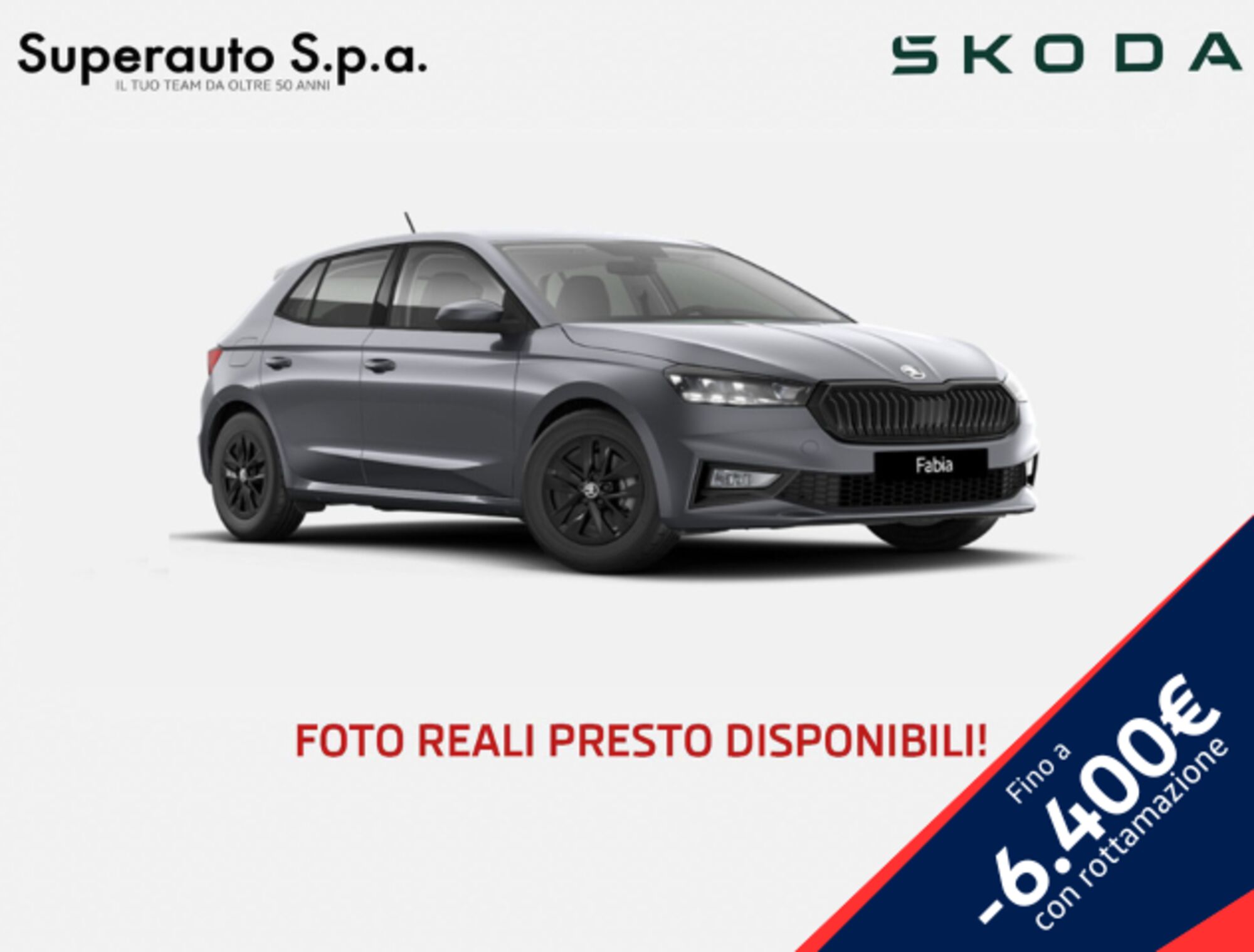 Skoda Fabia 1.0 mpi evo Selection 80cv nuova a Padova