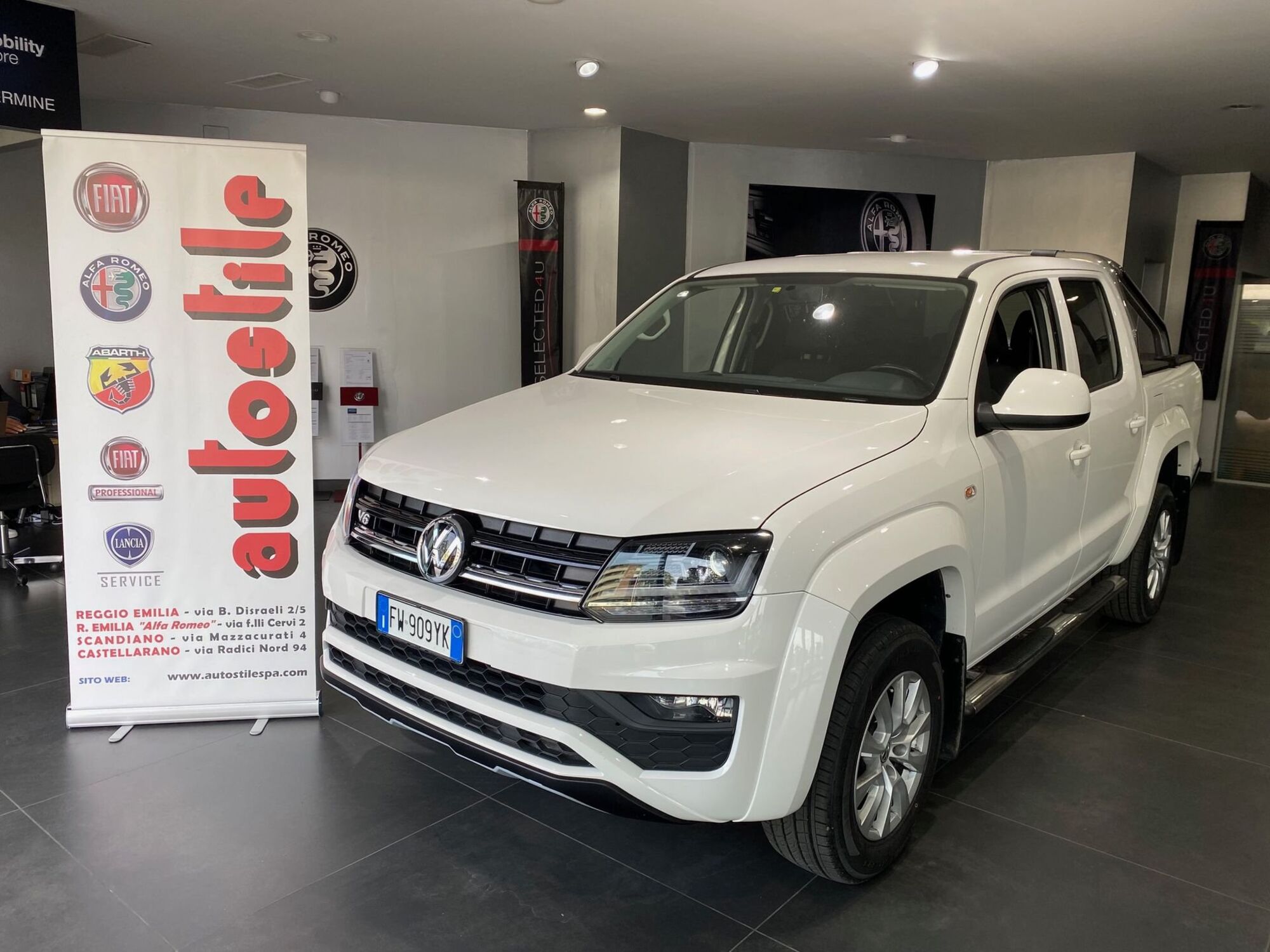 Volkswagen Veicoli Commerciali Amarok 3.0 V6 TDI 4MOTION BMT permanente aut. DC Comfortline  del 2019 usata a Reggio nell&#039;Emilia