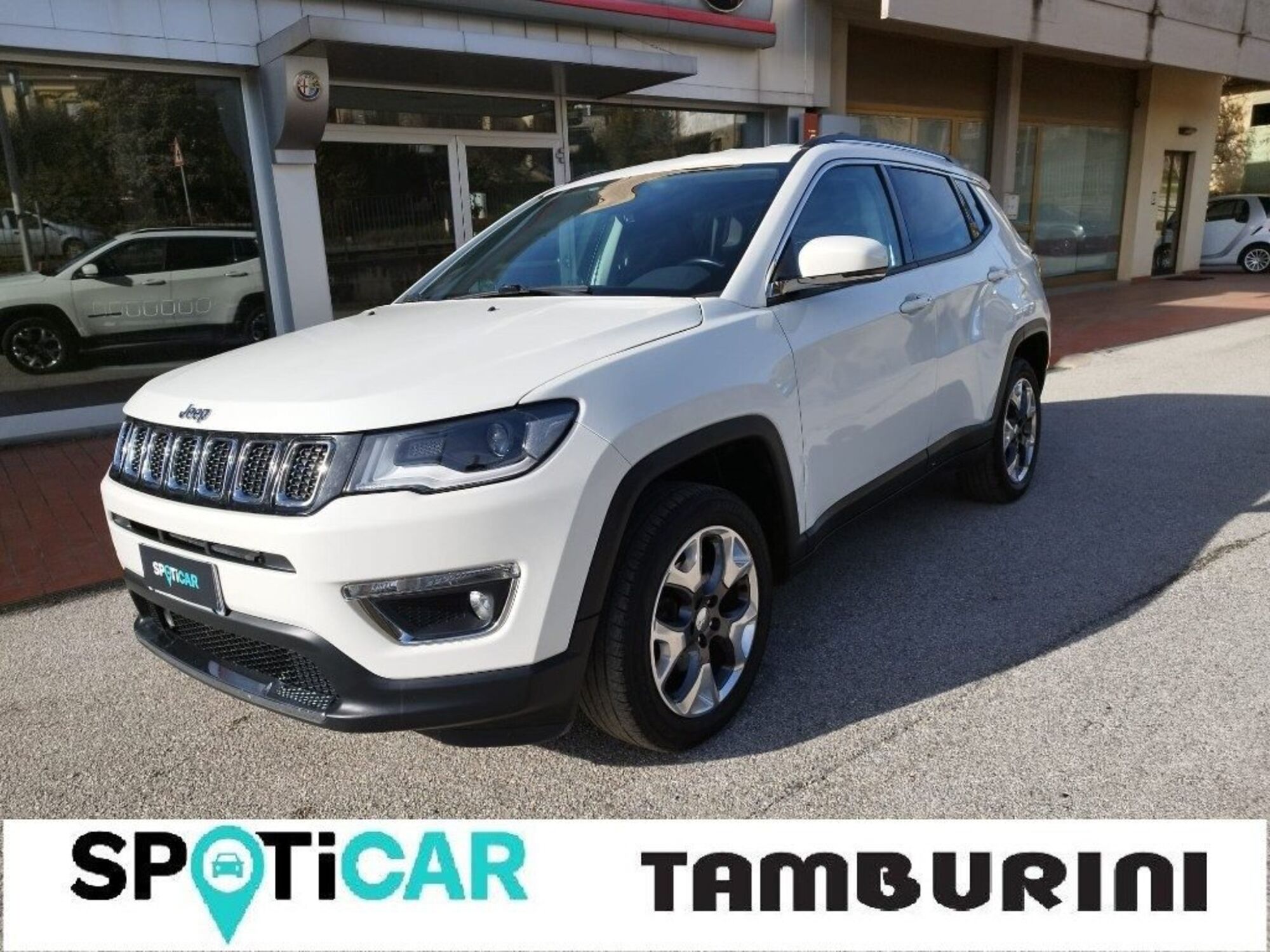 Jeep Compass 2.0 Multijet II aut. 4WD Limited  del 2020 usata a Cortona