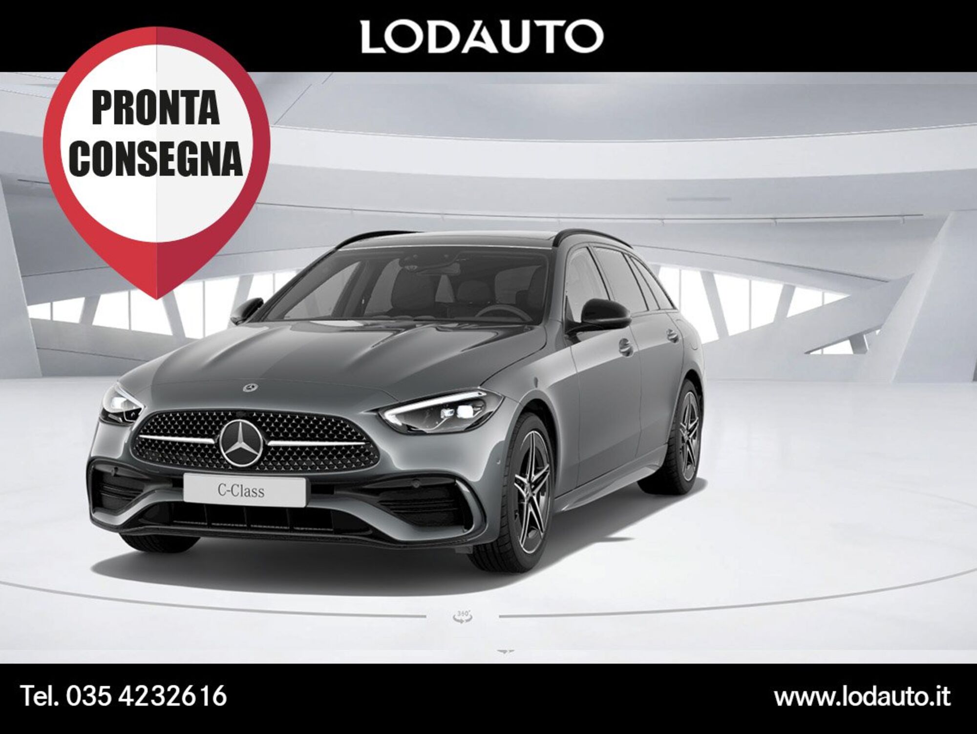 Mercedes-Benz Classe C Station Wagon SW 300 d mhev AMG Line Advanced Plus auto nuova a Bergamo