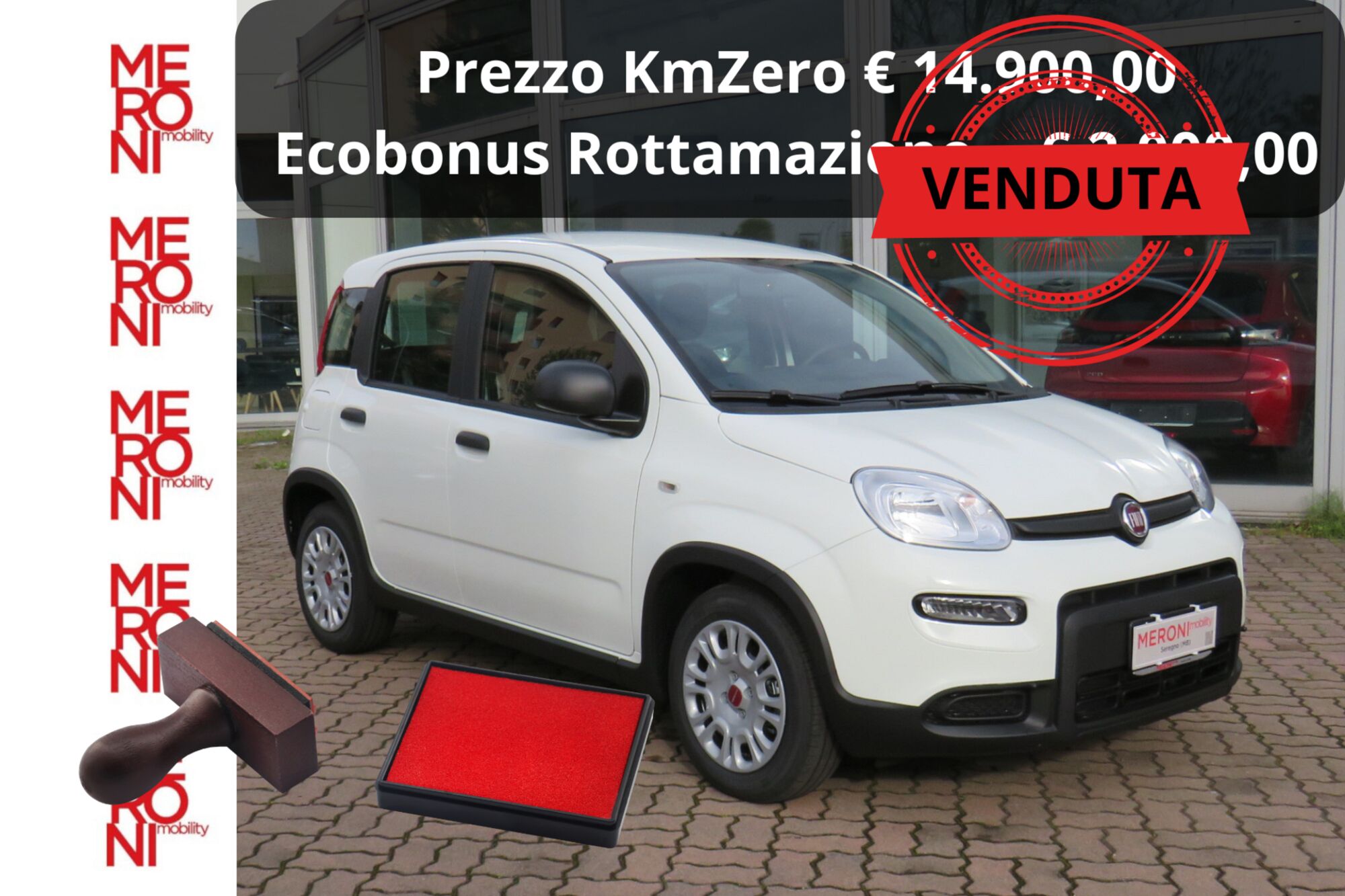 Fiat Panda 1.0 firefly hybrid s&amp;s 70cv 5p.ti nuova a Seregno