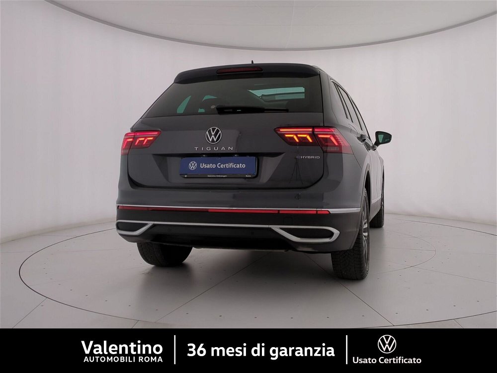 Volkswagen Tiguan 1.4 TSI eHYBRID DSG Elegance del 2021 usata a Roma (3)