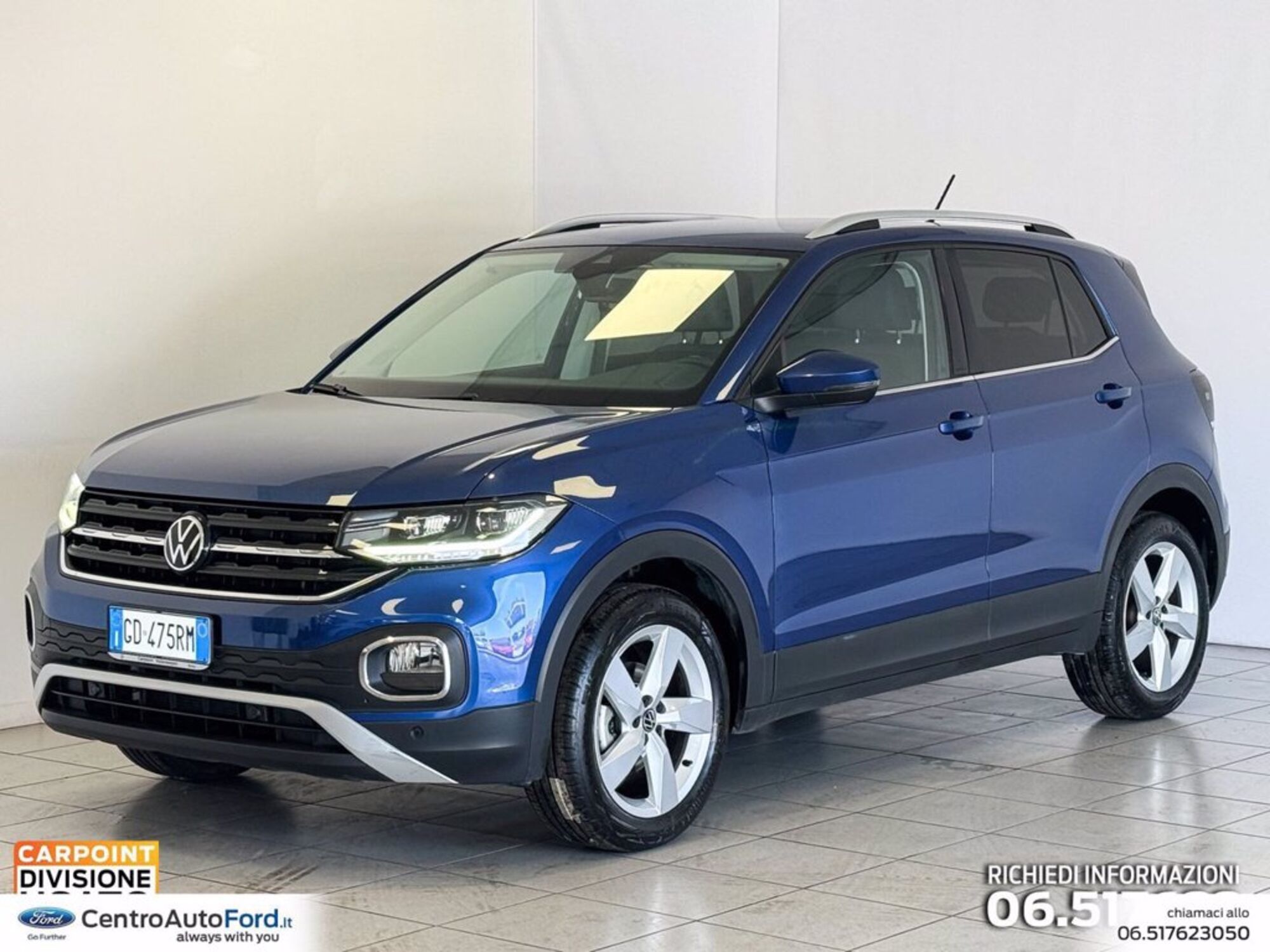 Volkswagen T-Cross 1.0 TSI 110 CV DSG Advanced del 2021 usata a Albano Laziale