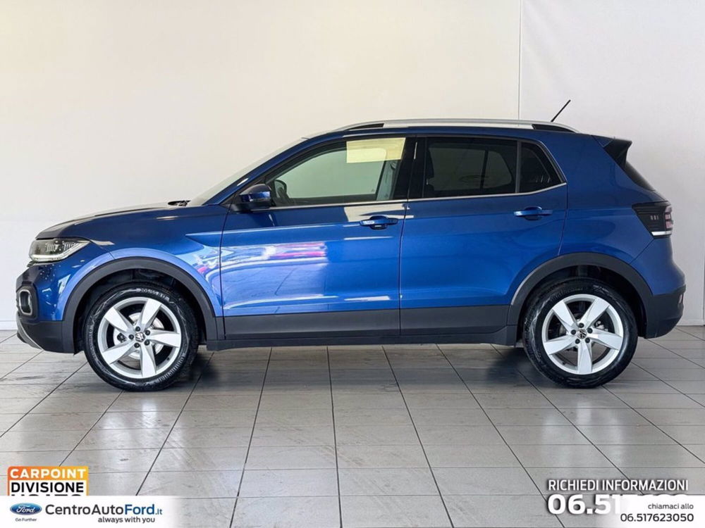 Volkswagen T-Cross 1.0 TSI 110 CV Advanced del 2021 usata a Albano Laziale (3)