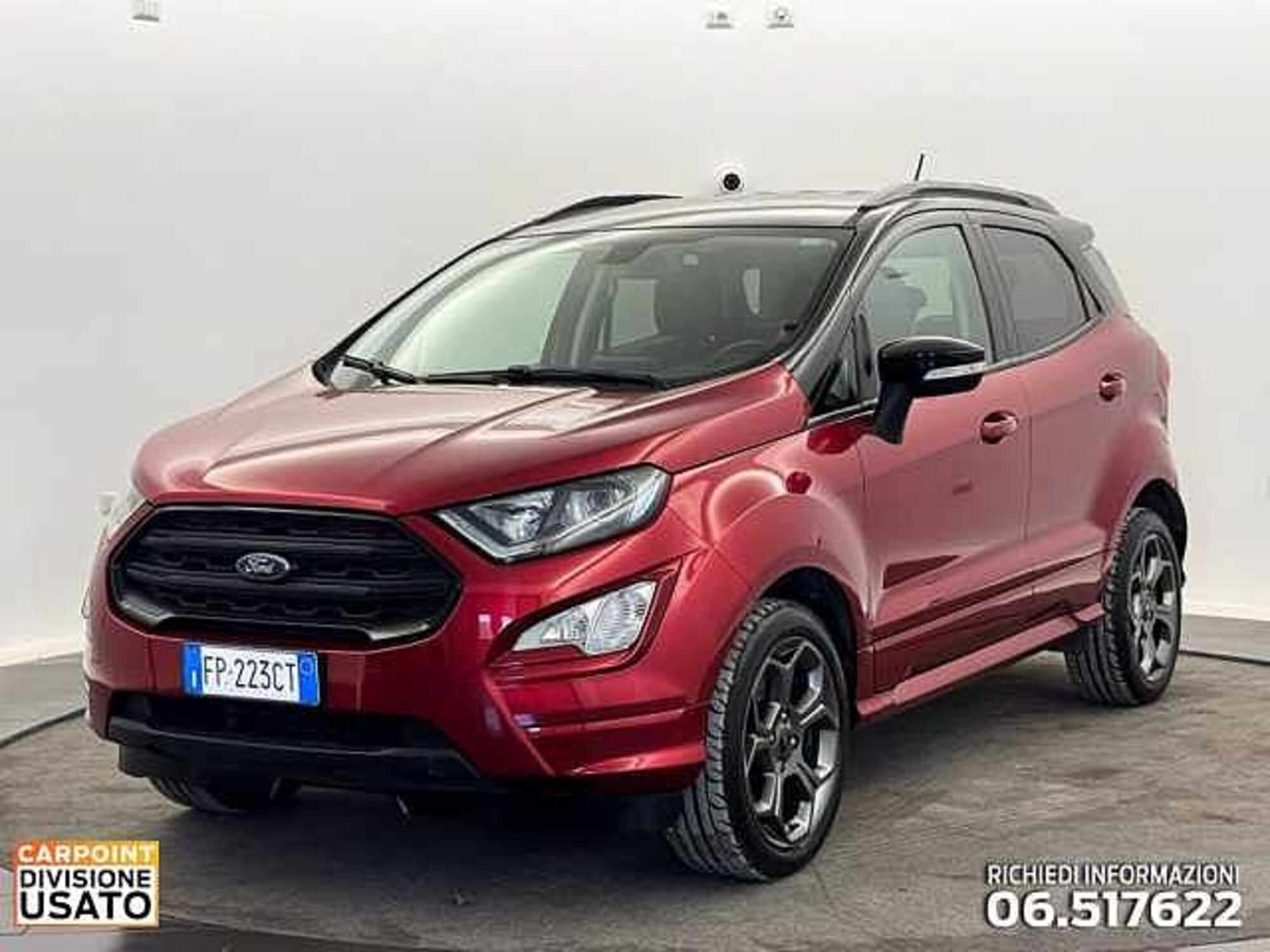 Ford EcoSport 1.5 TDCi 100 CV Start&amp;Stop ST-Line  del 2018 usata a Roma