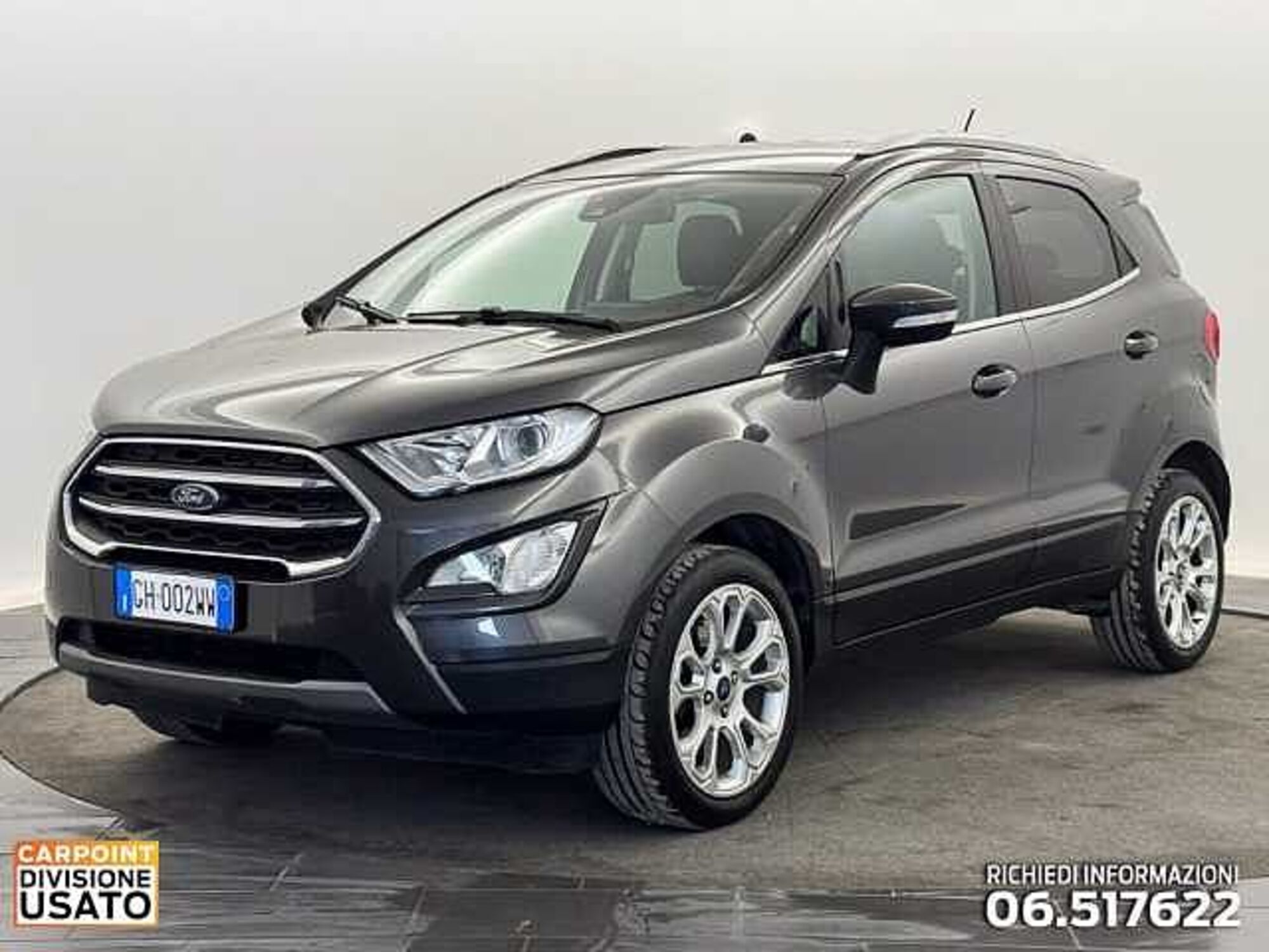 Ford EcoSport 1.0 EcoBoost 125 CV Titanium  del 2022 usata a Roma