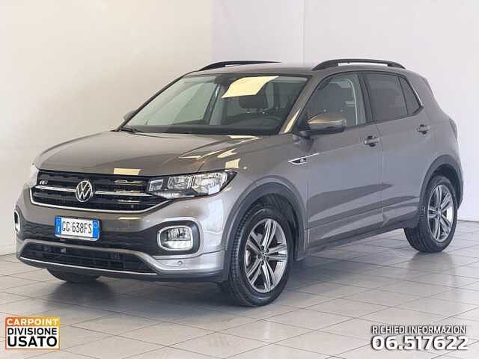 Volkswagen T-Cross 1.0 TSI 110 CV DSG Sport del 2021 usata a Roma