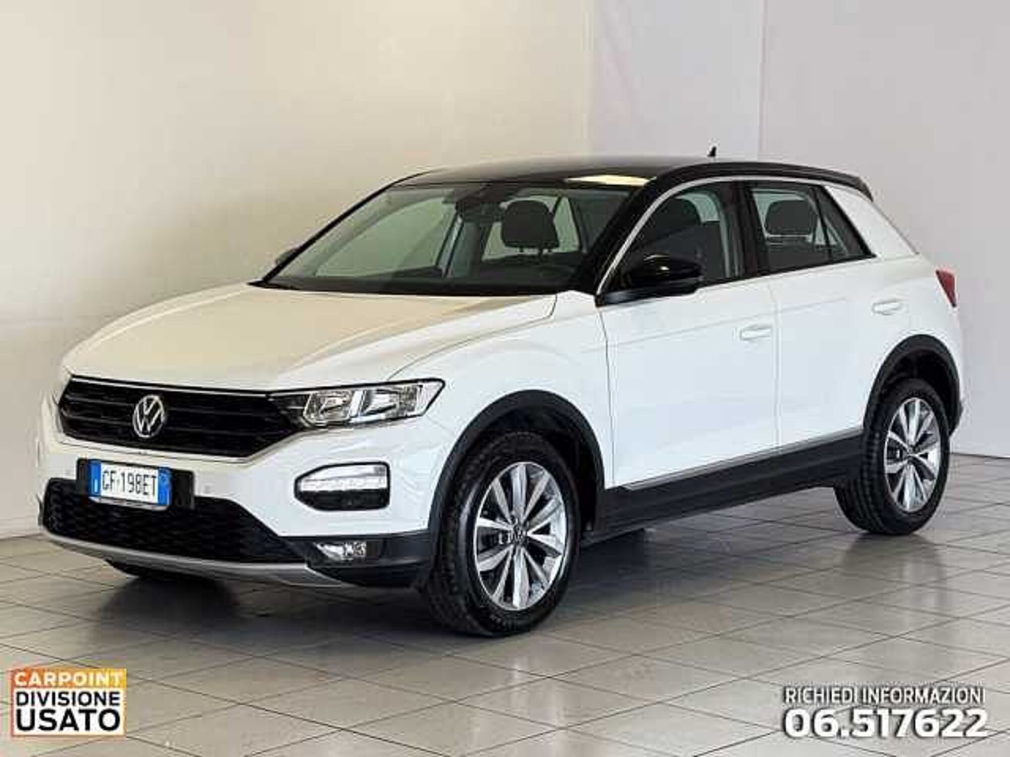 Volkswagen T-Roc 2.0 tdi Style 115cv del 2021 usata a Roma