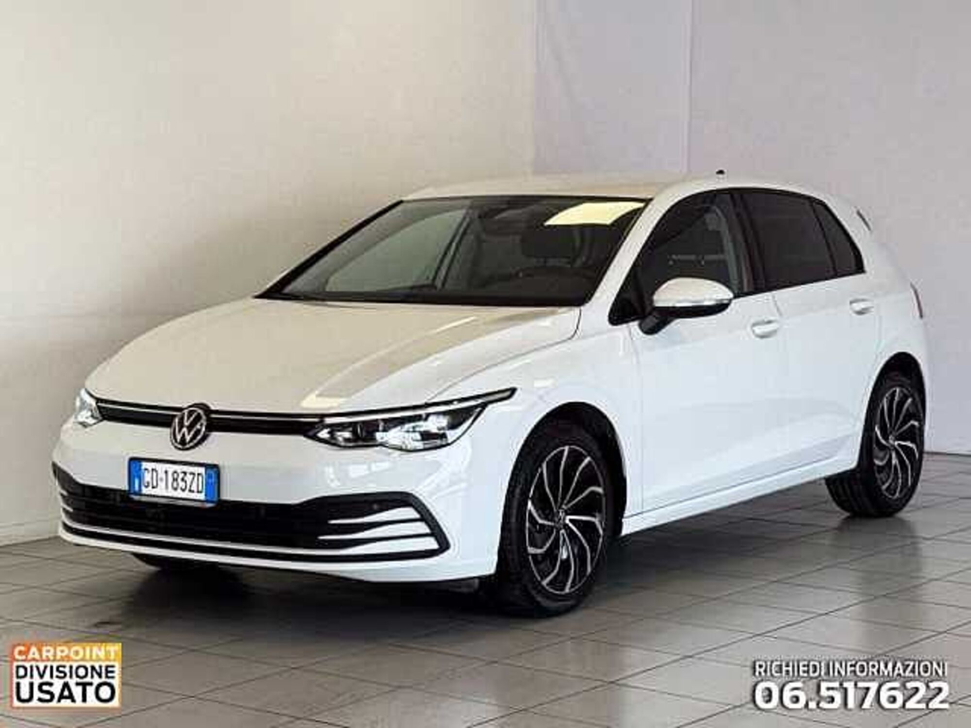 Volkswagen Golf 1.0 eTSI EVO DSG Life del 2020 usata a Roma