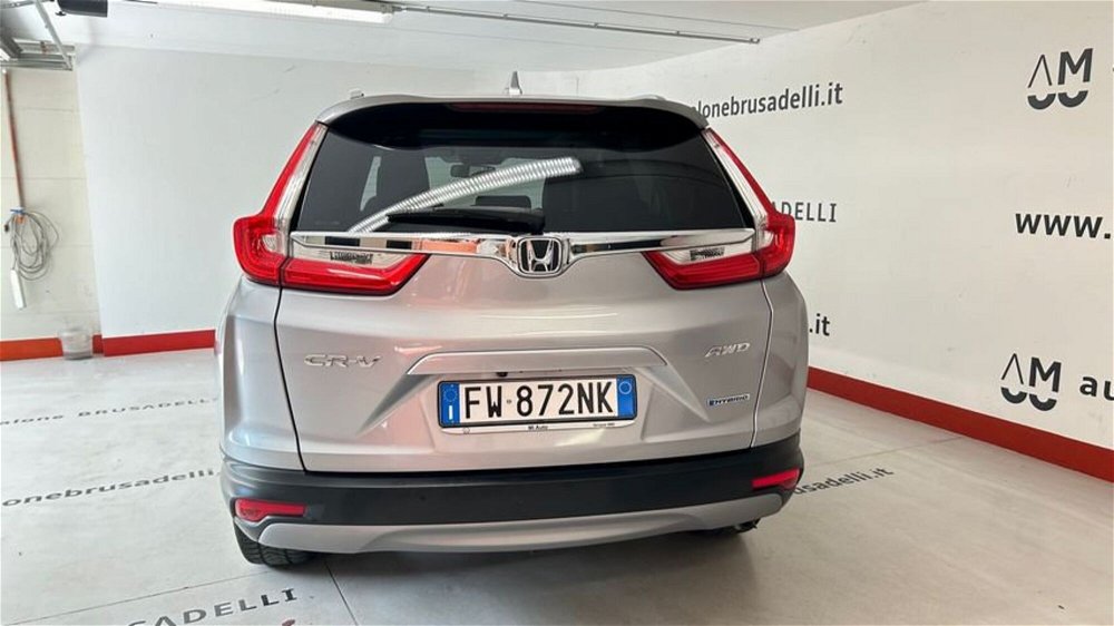 Honda CR-V 2.0 Hev eCVT Elegance Navi AWD  del 2019 usata a Galbiate (4)