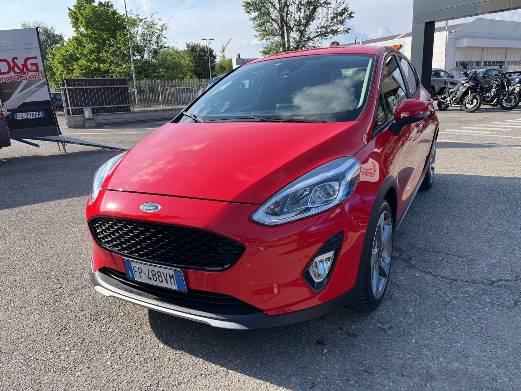 Ford Fiesta Active 1.5 TDCi  del 2018 usata a Modena