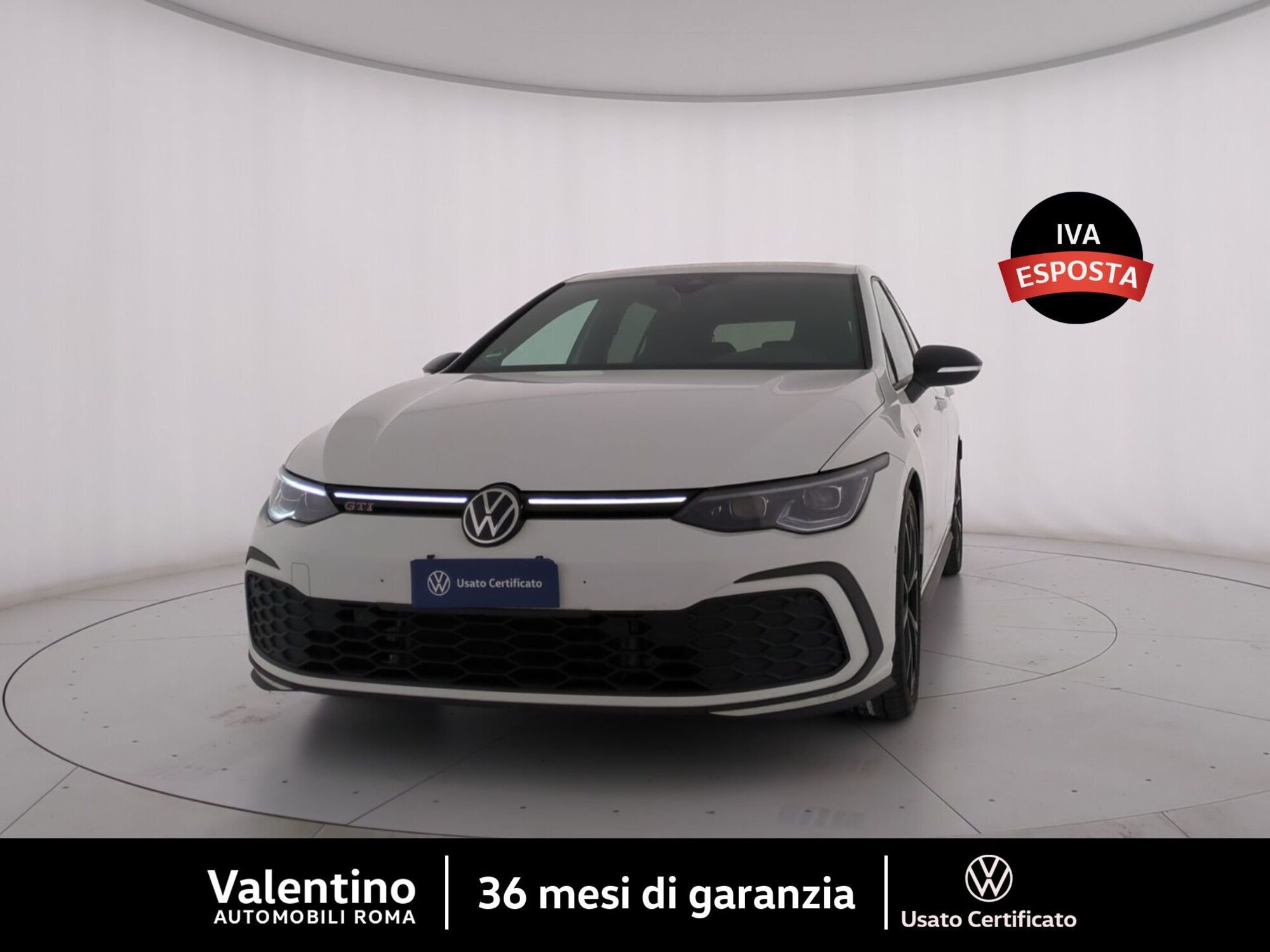 Volkswagen Golf 2.0 TSI GTI DSG del 2021 usata a Roma