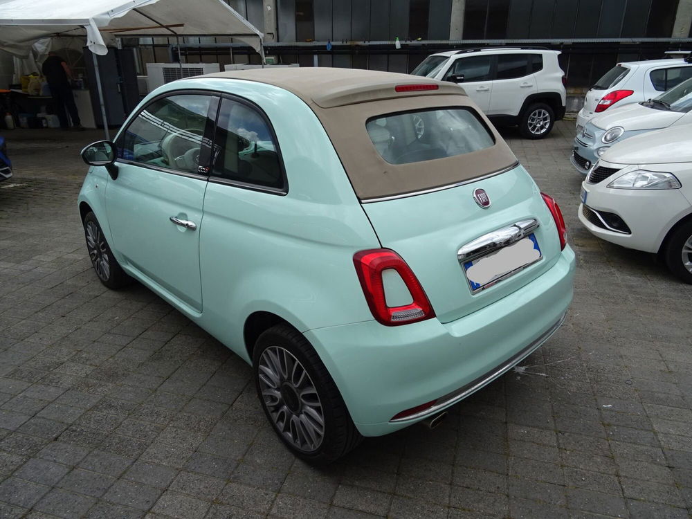 Fiat 500C Cabrio 1.2 Lounge  del 2018 usata a Lucca (3)