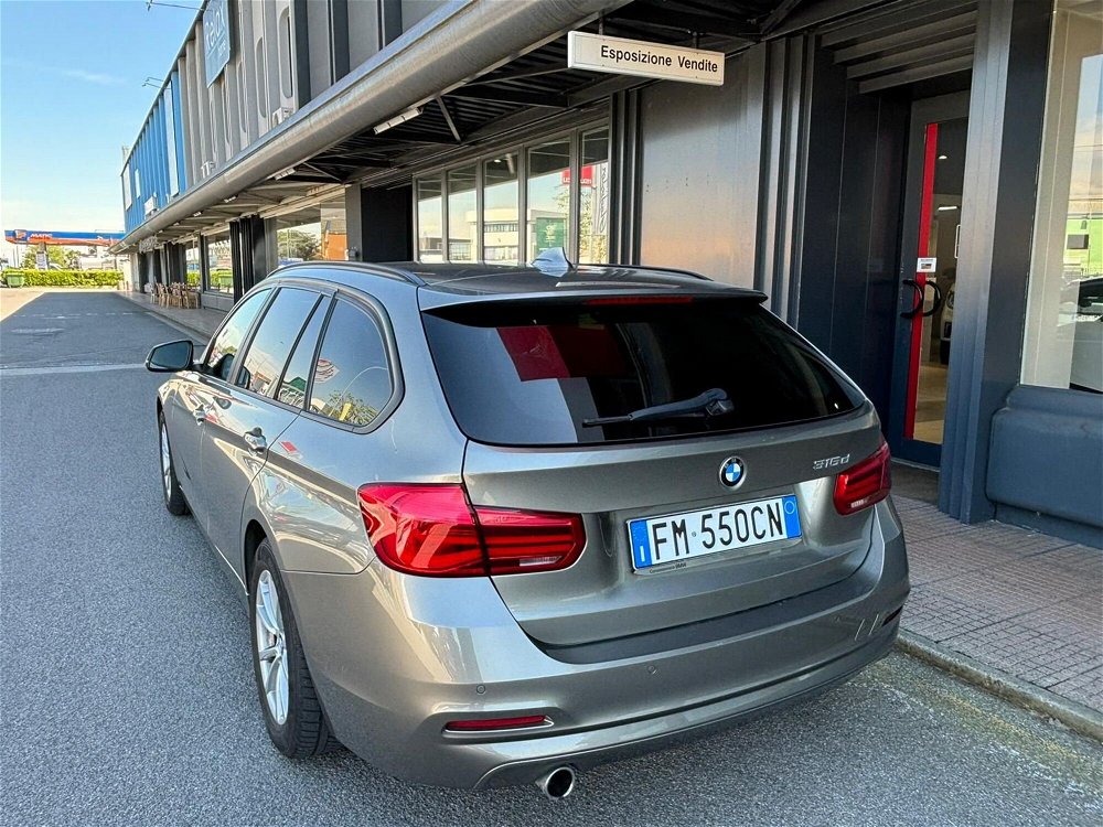 BMW Serie 3 316d Business Advantage aut.  del 2017 usata a Verdellino (4)