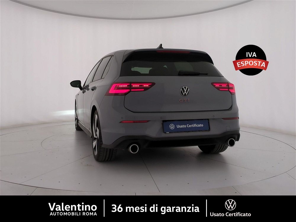 Volkswagen Golf 2.0 TSI GTI DSG del 2021 usata a Roma (5)