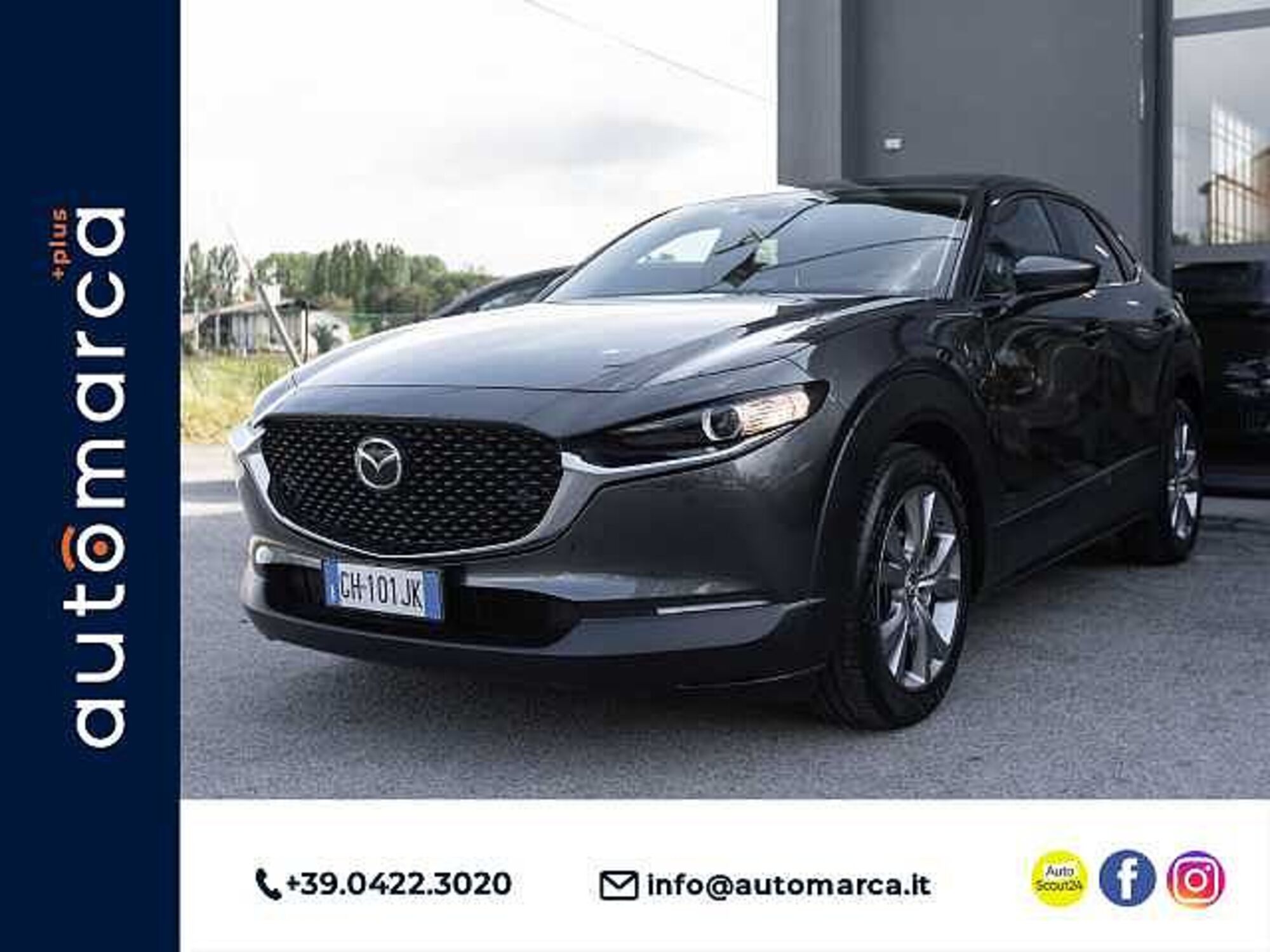 Mazda CX-30 Skyactiv-G 150 CV M Hybrid 2WD Executive del 2022 usata a Silea