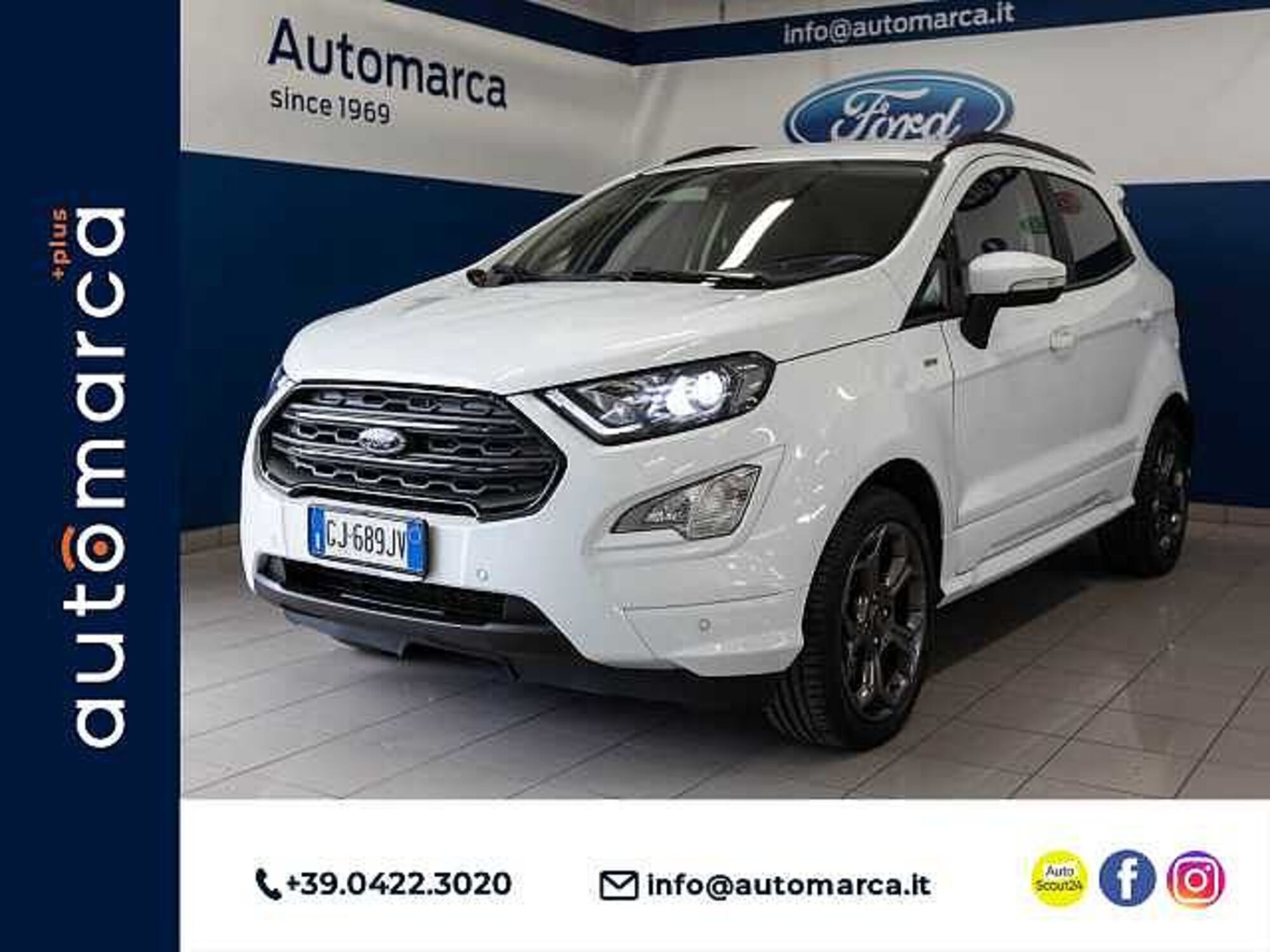 Ford EcoSport 1.0 EcoBoost 125 CV Start&amp;Stop ST-Line  del 2022 usata a Silea