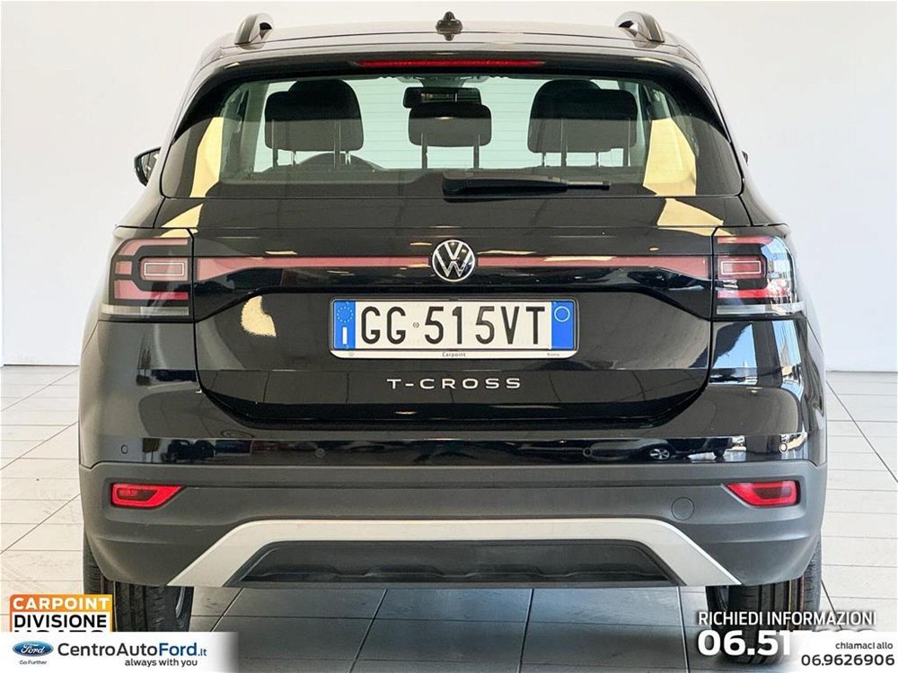 Volkswagen T-Cross 1.0 TSI Style BMT del 2021 usata a Albano Laziale (4)
