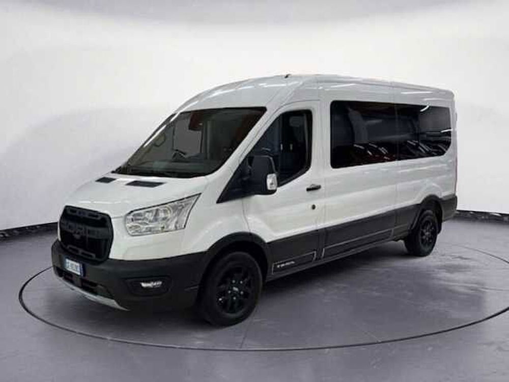 Ford Transit Furgone 350 2.0TDCi EcoBlue MHEV 170CV PL-TM Combi Trail  del 2021 usata a Bolzano/Bozen