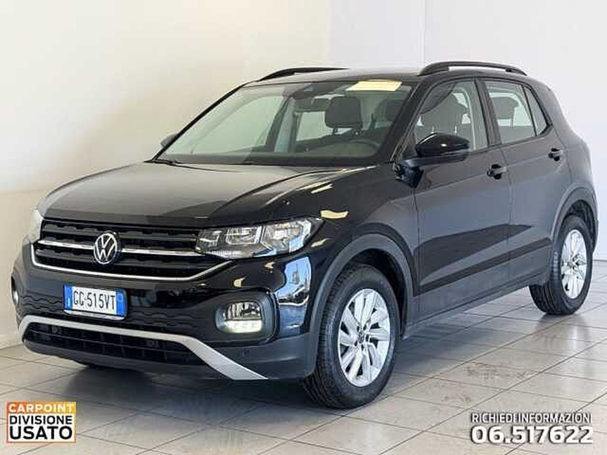 Volkswagen T-Cross 1.0 tsi Life 95cv del 2021 usata a Roma