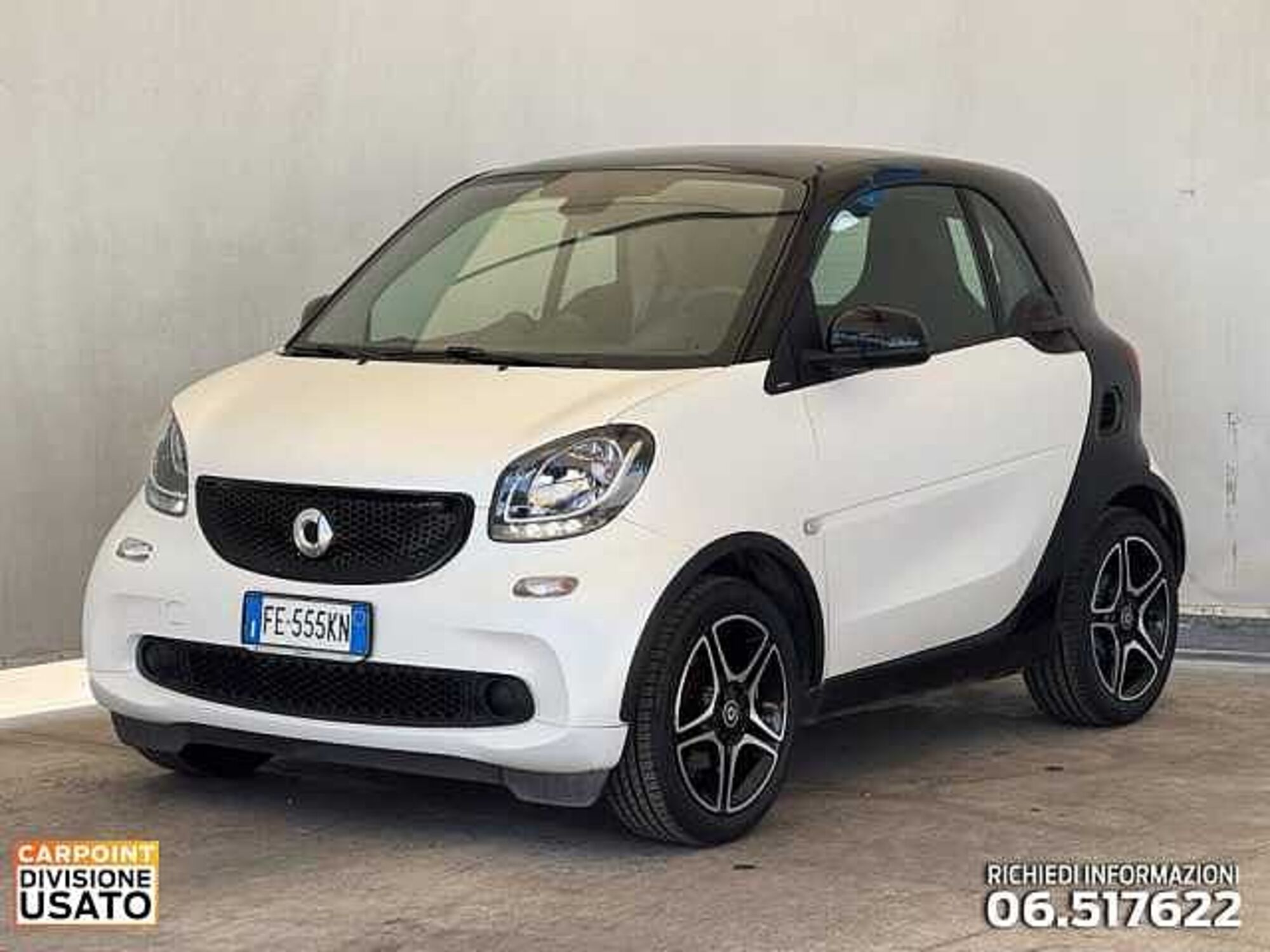 smart Fortwo 70 1.0 twinamic Passion  del 2016 usata a Roma