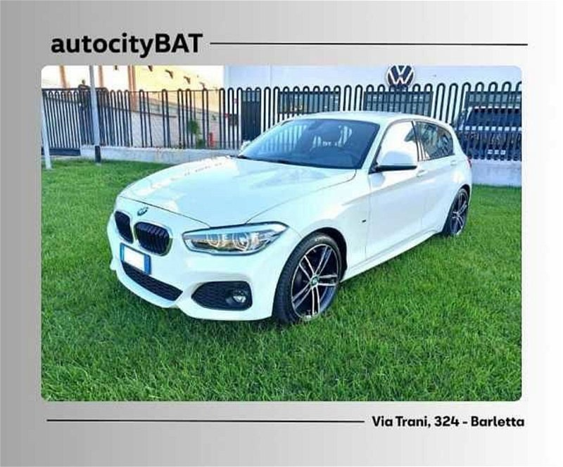 BMW Serie 1 5p. 118d 5p. Msport  del 2018 usata a Barletta