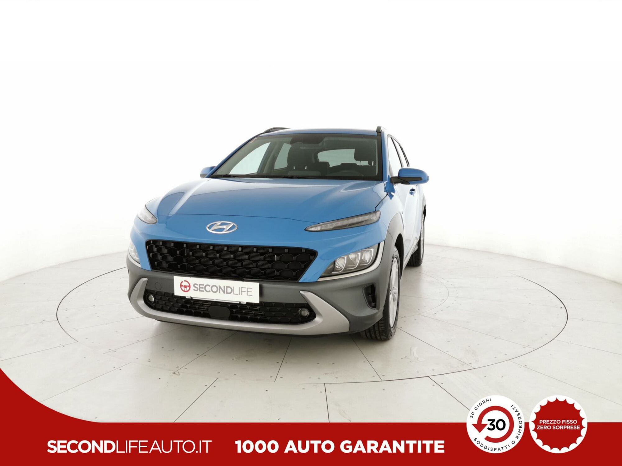 Hyundai Kona 1.6 CRDI Hybrid 48V iMT XLine del 2021 usata a Vasto