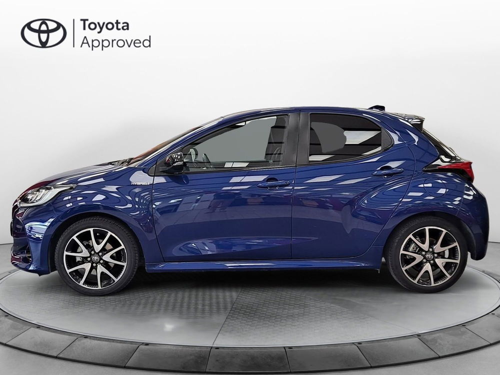 Toyota Yaris 1.5 Hybrid 5 porte Lounge del 2021 usata a Genzano di Roma (5)