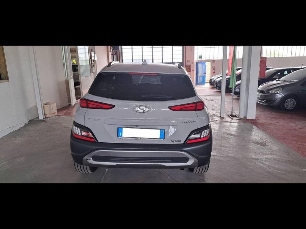 Hyundai Kona HEV 1.6 DCT XLine del 2021 usata a Torino (5)