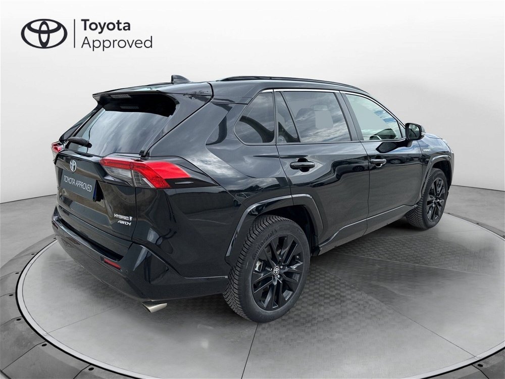 Toyota Rav4 HV (222CV) E-CVT AWD-i Black Edition del 2021 usata a Siracusa (4)