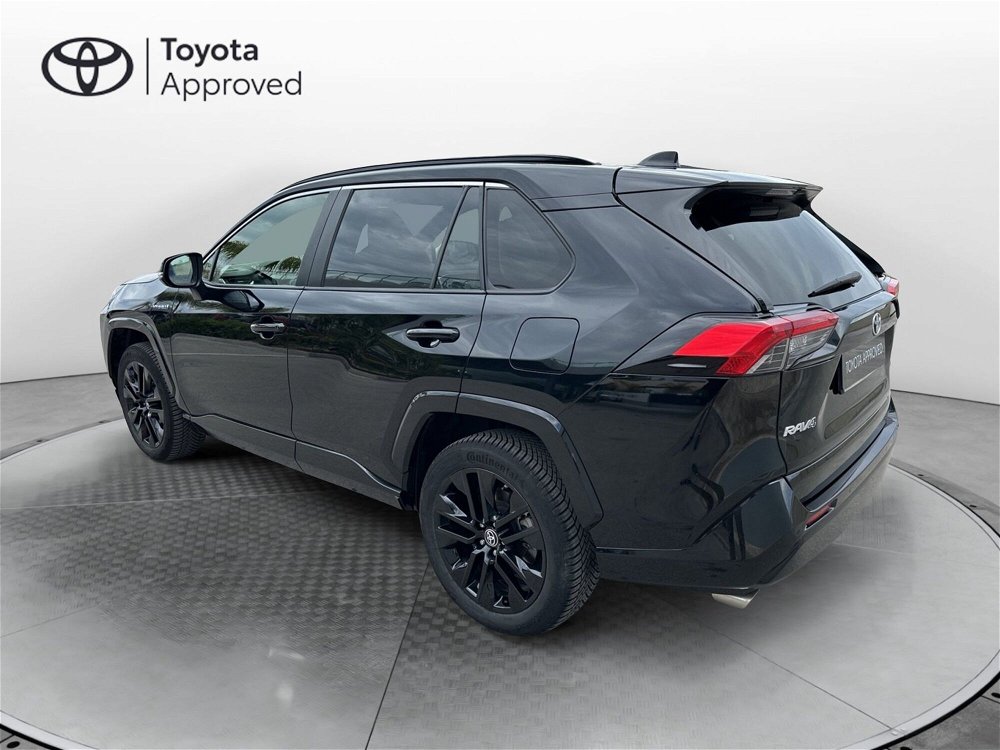 Toyota Rav4 HV (222CV) E-CVT AWD-i Black Edition del 2021 usata a Siracusa (5)