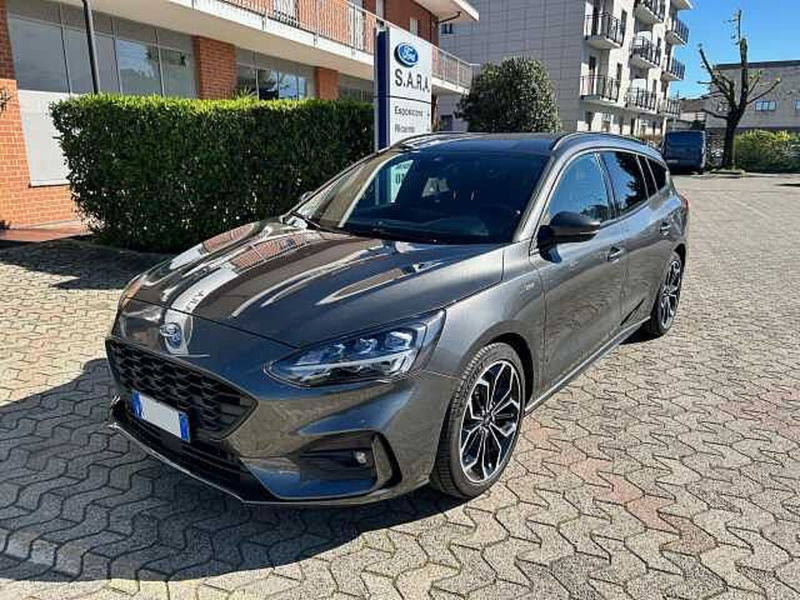 Ford Focus Station Wagon 1.5 EcoBlue 120 CV SW ST-Line X del 2020 usata a Airasca