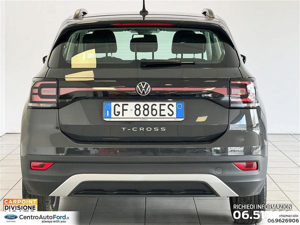 Volkswagen T-Cross 1.0 TSI Style BMT del 2021 usata a Albano Laziale (4)