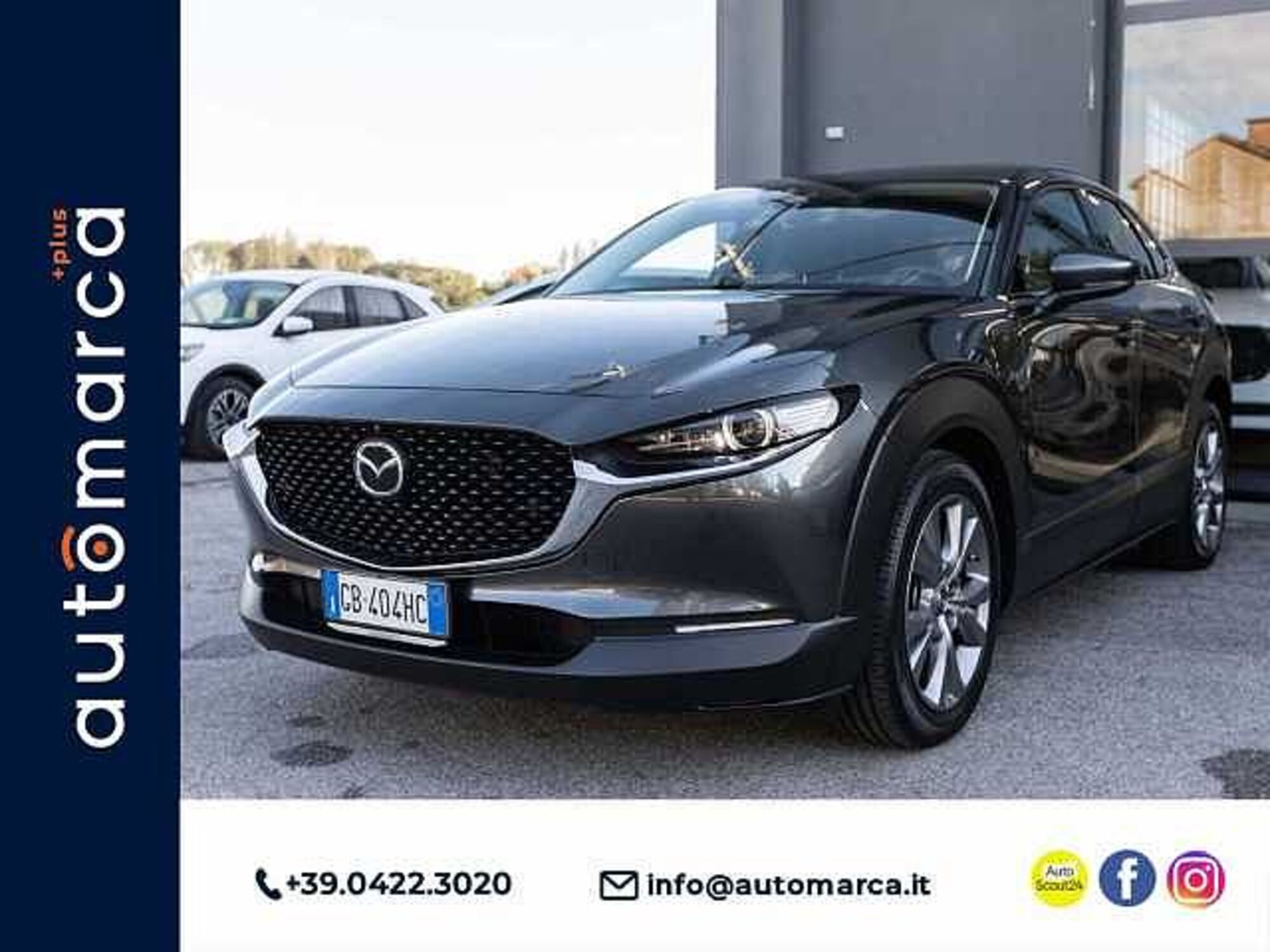 Mazda CX-30 Skyactiv-G M Hybrid 2WD Exceed  del 2020 usata a Silea