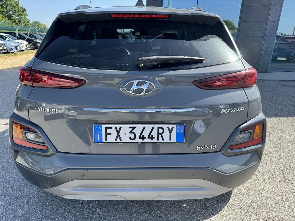 Hyundai Kona HEV 1.6 DCT XPrime del 2019 usata a Fiume Veneto (4)