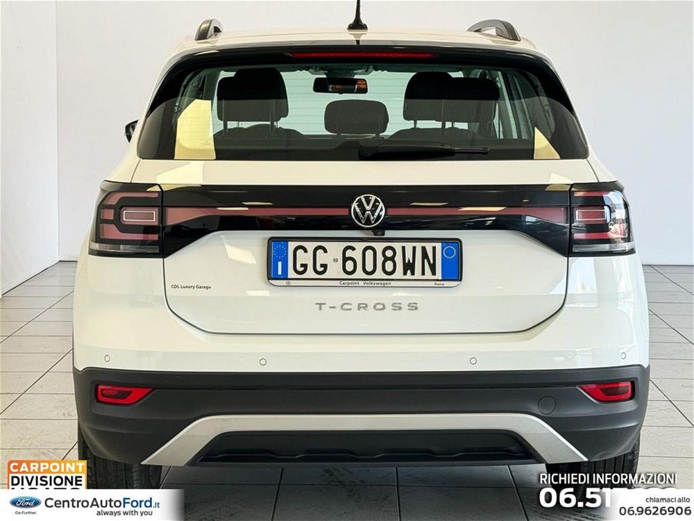 Volkswagen T-Cross 1.0 TSI 110 CV Style del 2021 usata a Albano Laziale (4)