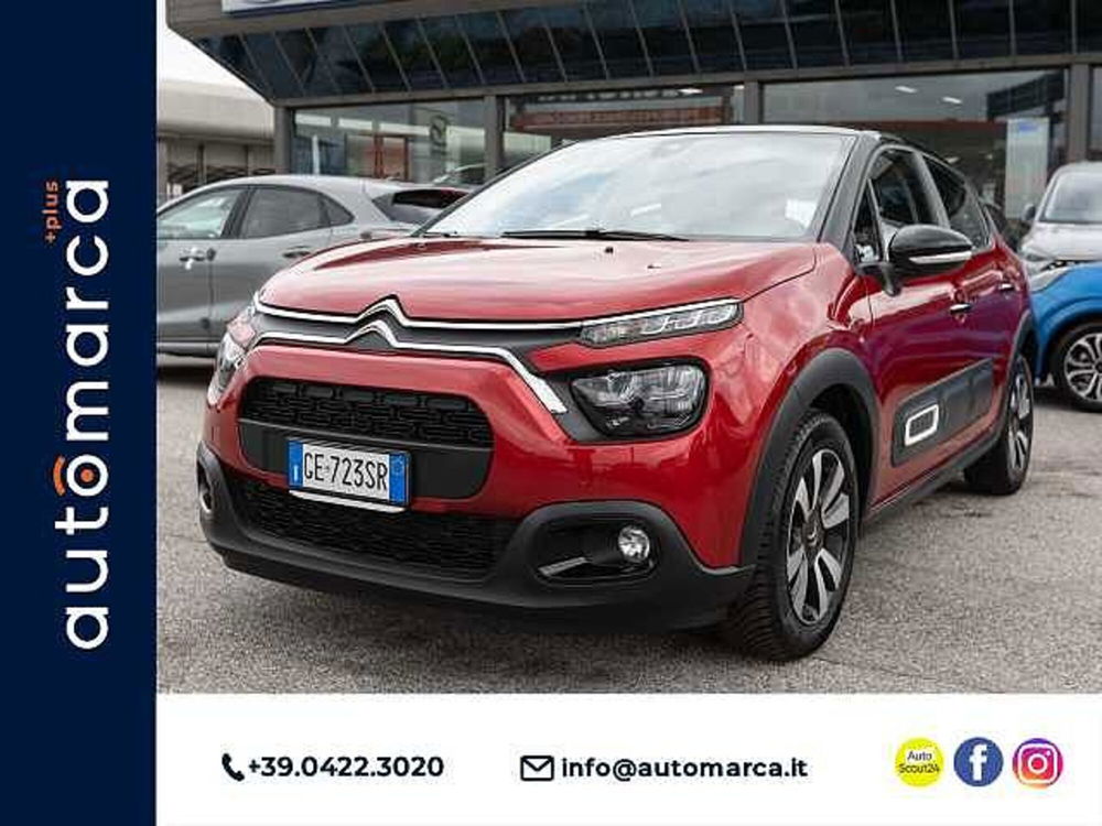 Citroen C3 BlueHDi 100 S&S Shine  del 2021 usata a Silea