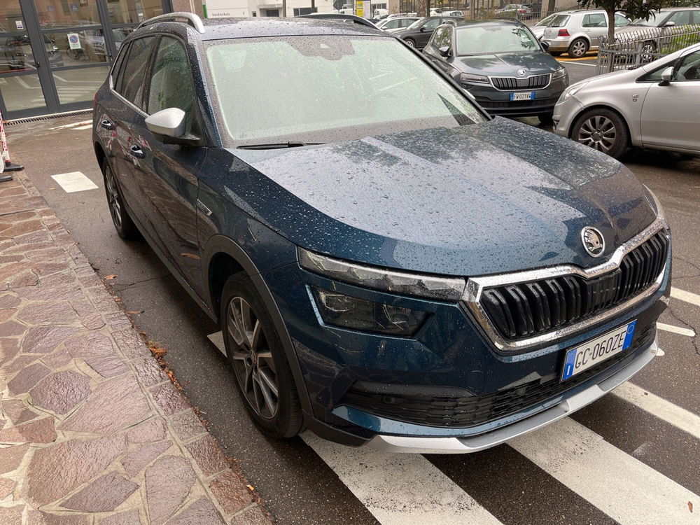 Skoda Kamiq 1.0 G-Tec ScoutLine del 2020 usata a Modena (3)